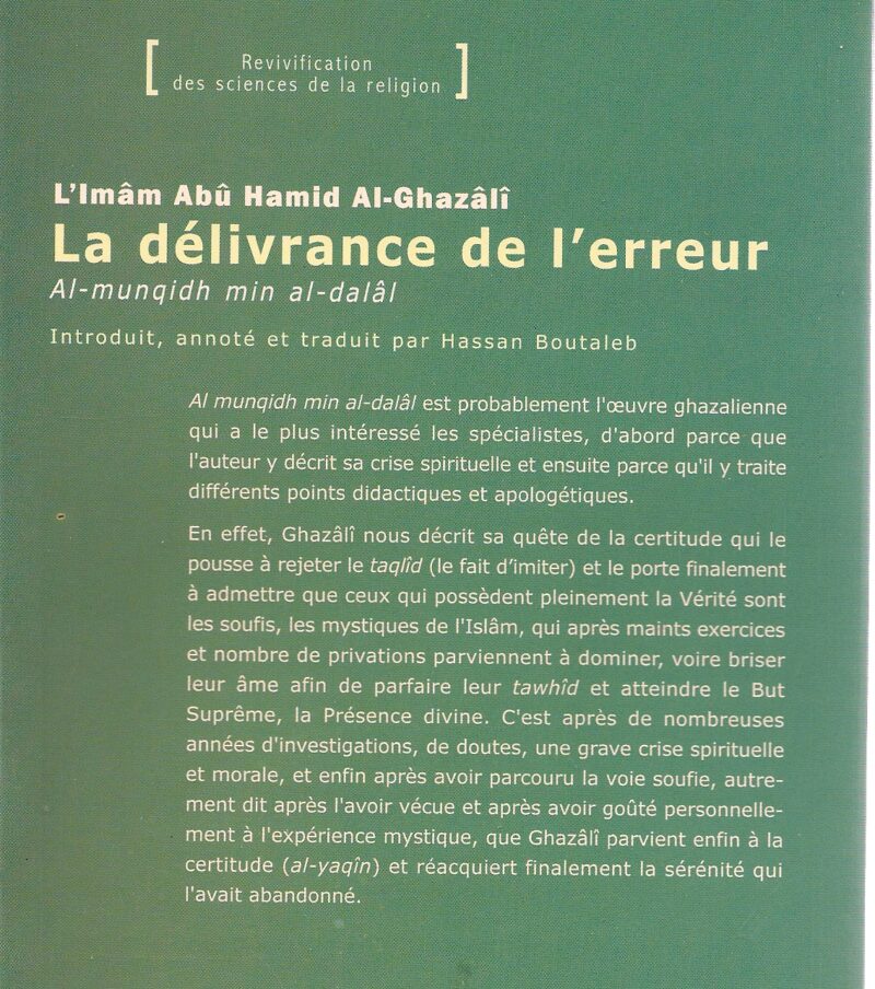 La délivrance de l'erreur -1790