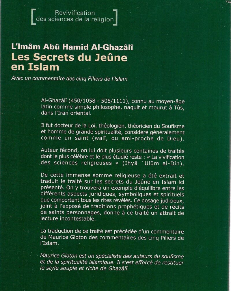 Les secrets du jeûne en Islam -1798