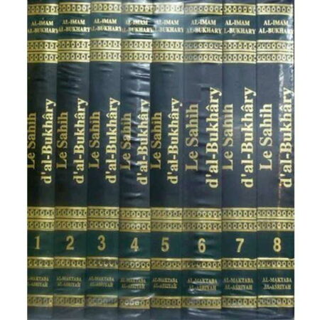 Le Sahih d'al-Bukhari 8 volumes - Arabe / Français - livre de hadith-0