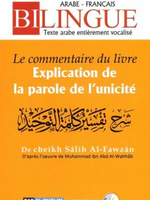 Le commentaire du livre " Explication de la parole l'unicité "