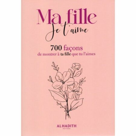 Ma fille Je t'aime : 700 façons de montrer à ta fille que tu l’aimes Le lien qui unit une mère à sa fille est aussi fort qu’unique. Tantôt idyllique, tantôt compliquée, mais toujours passionnée, la relation entre une mère et sa fille évolue sans cesse, au gré des âges de l’une et de l’autre, de leurs parcours de vies respectifs, de leur cheminement spirituel personnel, de leurs rencontres, de leurs joies et de leurs peines. Chère Maman, la vie est courte et les préoccupations multiples, mais ta fille que tu as tant désirée sait-elle combien tu l’aimes et l’affectionnes ? Parviens-tu à lui manifester ton amour et admiration, ta confiance, ta fierté et ta joie de l’avoir dans ta vie ? Souhaites-tu la chérir tout au long de sa vie comme tu l’as tant choyée bébé ? Découvre dans ce livre 700 moyens de témoigner à ta fille combien tu l’aimes et elle compte pour toi. 700 façons de dire et exprimer à ta fille chérie : « Ma fille, je t’aime » ! N’hésite pas à offrir à ta fille chérie notre autre livre qui s’adresse à elle : « Maman, je t’aime », pour qu’elle apprenne à son tour comment te montrer qu’elle t’aime.